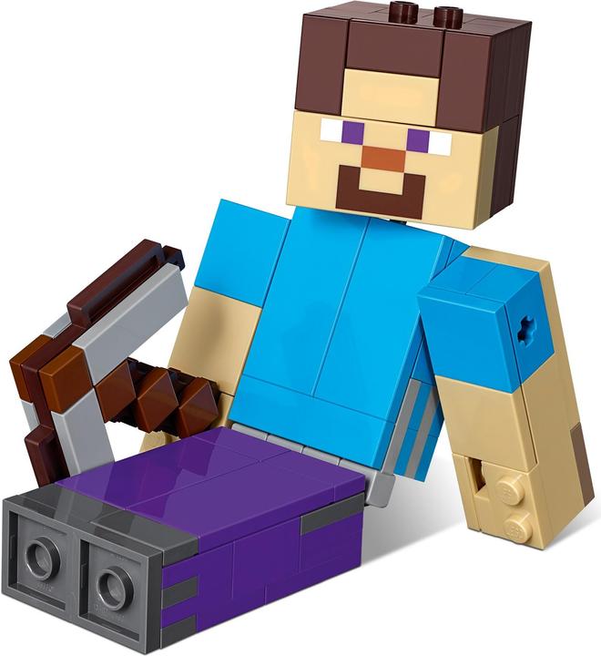 Produktbild LEGO Steve mit Papagei (21148, LEGO Minecraft)