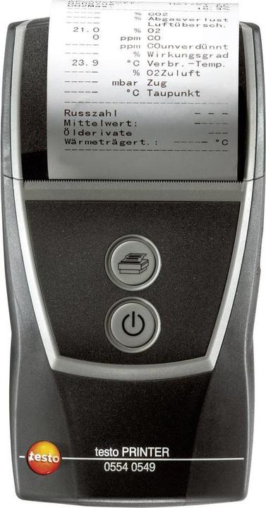 Produktbild Testo Drucker 0554 0549 Schnelldruck