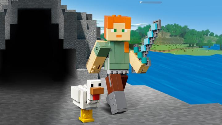 Produktbild LEGO Alex mit Huhn (21149, LEGO Minecraft)