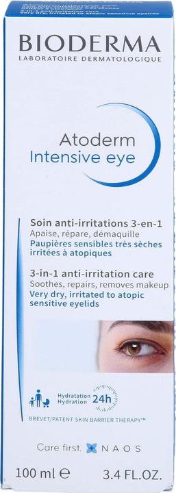 Actual product image Bioderma Atoderm Intensive Eye (Eye Care Cream, 100 ml, Day + Night)
