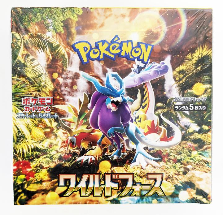 Produktbild Pokémon Scarlet & Violet Wild Force (sv5K) Booster Display (Japanisch, Booster Display)
