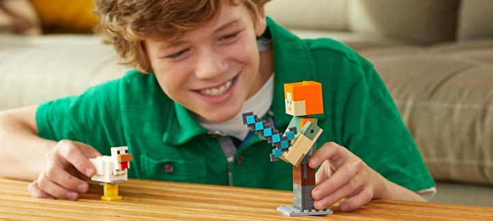 Produktbild LEGO Alex mit Huhn (21149, LEGO Minecraft)