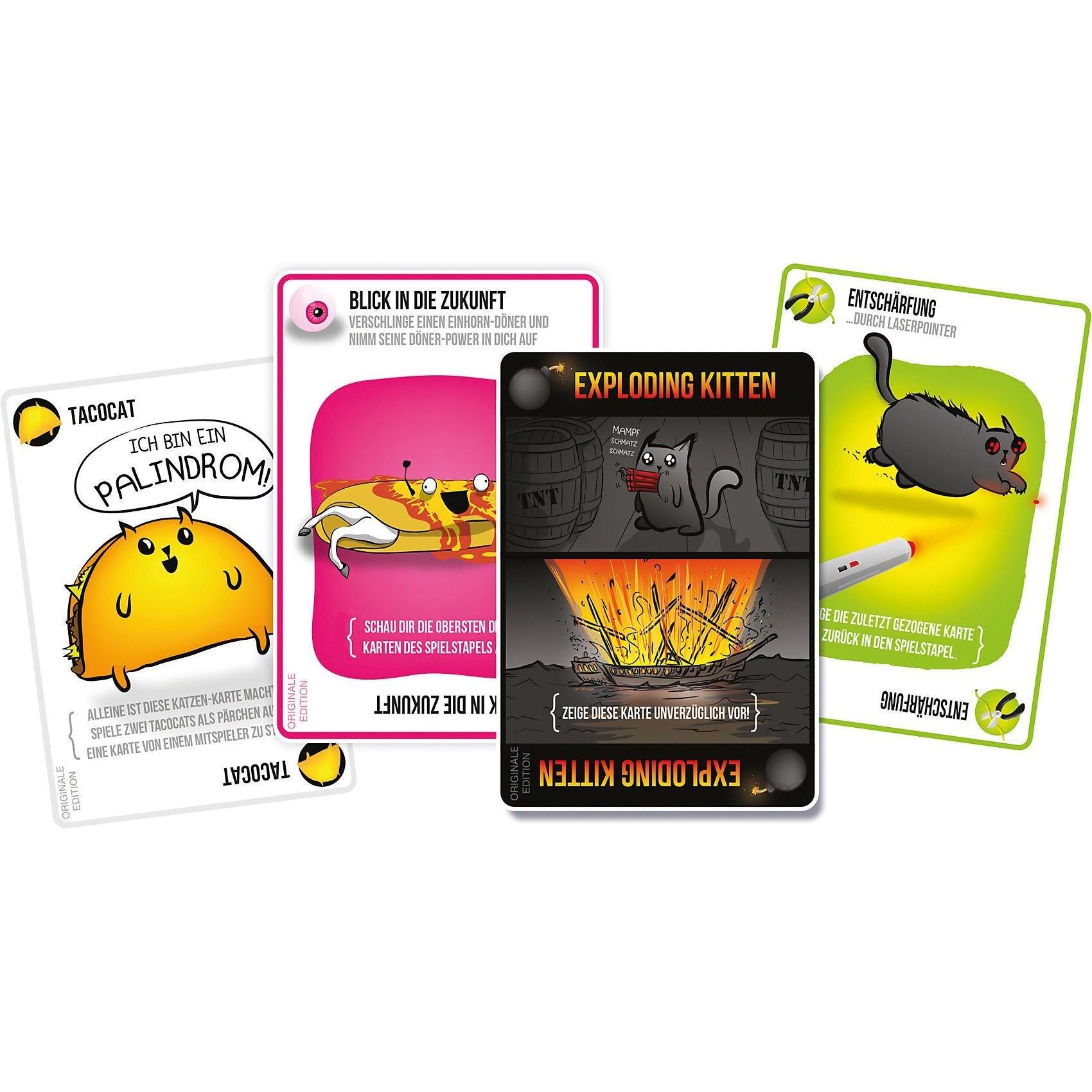 Thumbnail - Asmodée Exploding Kittens (Deutsch)