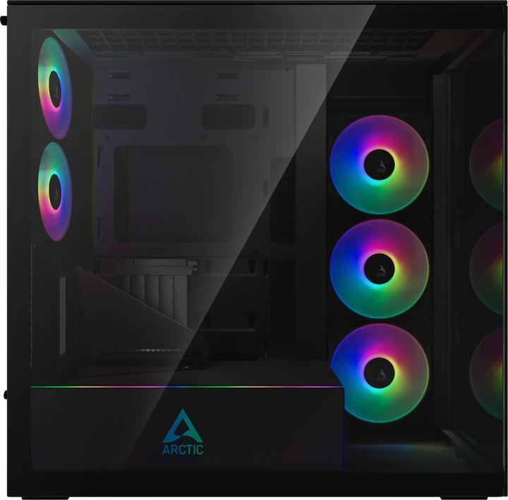 Produktbild Arctic Cooling PC-Gehäuse ACPCC00019A Black Mirror, Unterstützte (ATX, E-ATX)