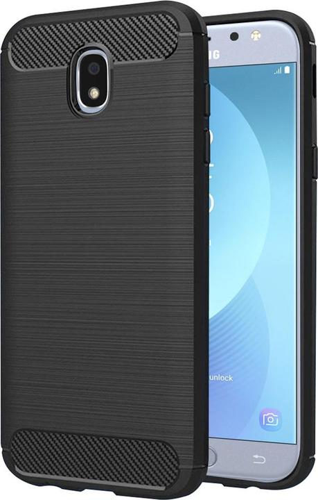 Produktbild Techsuit - Carbon Silicone - Samsung Galaxy J5 2017 J530 / Galaxy J5 Pro 2017 - Black (Samsung Galaxy J5 Pro (2017))