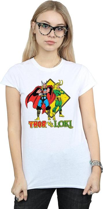Image du produit - T-shirt THOR VS LOKI - Femme (S)