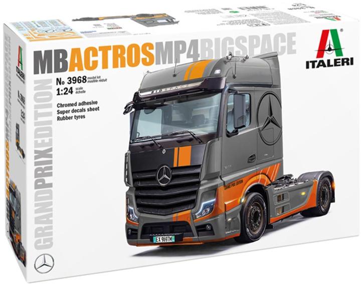 Actual product image Italeri 1:24 Mercedes-Benz A. MP4 BigSpace GP E.