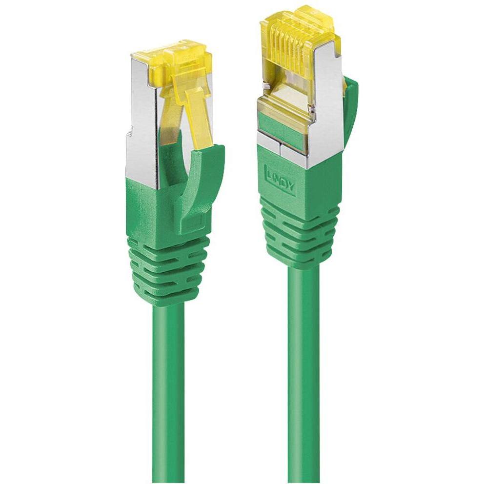 Lindy 20m RJ45 S/FTP LSZH Netzwerkkabel, Grün Cat.6A Stecker,Cat.7 Rohkabel (S/FTP, CAT7, 20 m), Netzwerkkabel