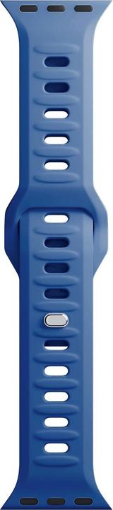 Produktbild 3MK Silicone Watch Strap Niebieski/Blue dla Apple Watch 42/44/45/49mm (42 mm, 49 mm, 45 mm, 44 mm, Silikon, Edelstahl)