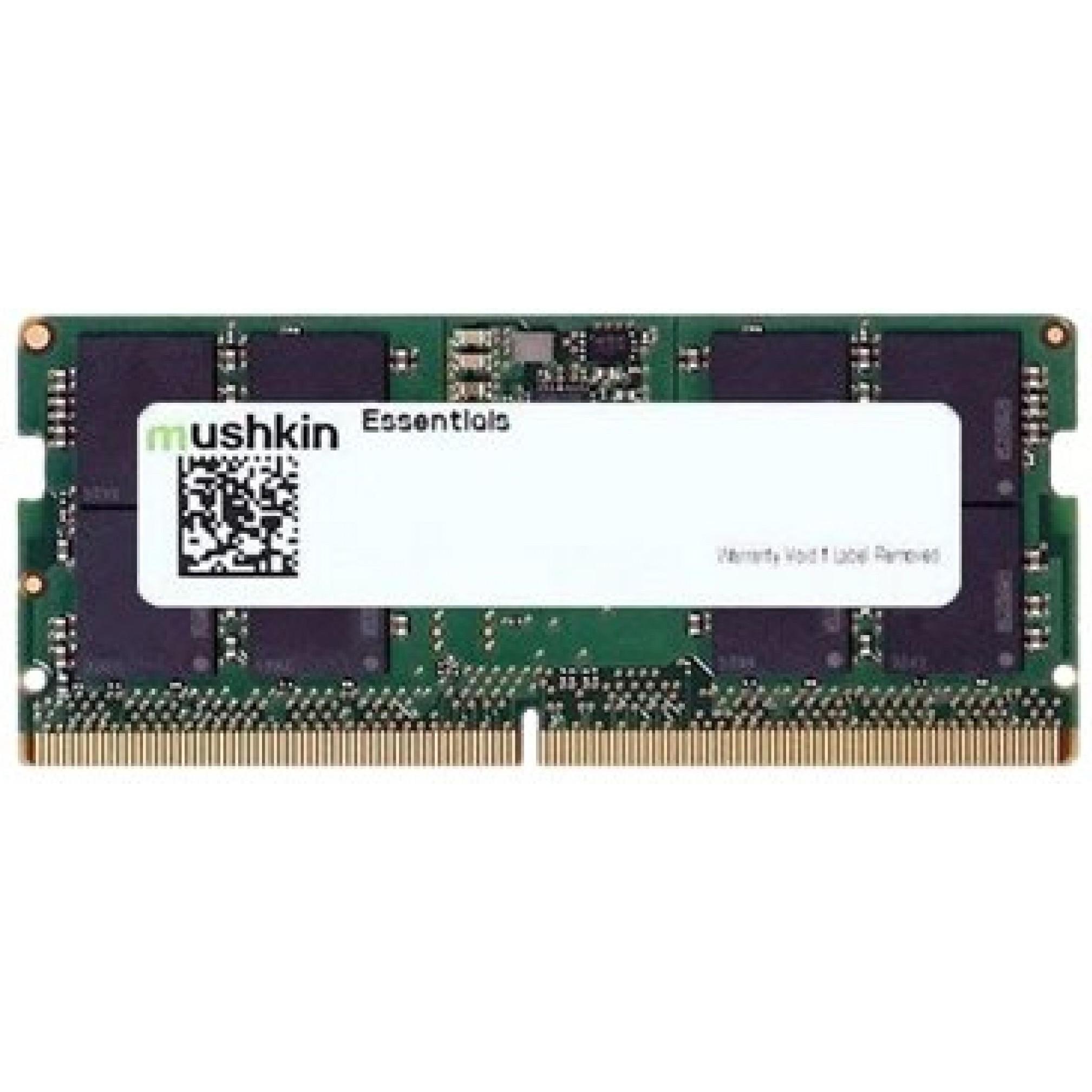Mushkin SORAM D5 4800 16GB C40 Essentials (1 x 16GB, 4800 MHz, DDR5-RAM, SO-DIMM), RAM