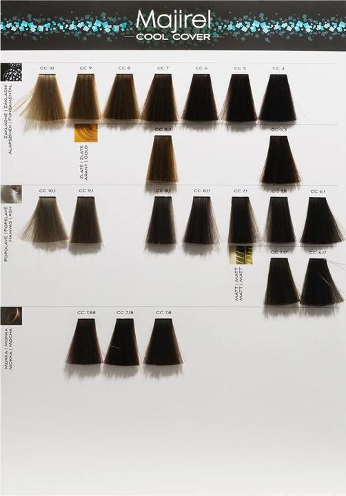 Produktbild L'Oréal Professionnel L'Oréal Majirel Cool Cover 7,1 Mittelblond Asch 60 ml (7,1 Mittelblond Asch)