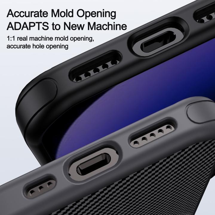 Actual product image iPaky Carbon fibre case (Apple iPhone 16 Pro)