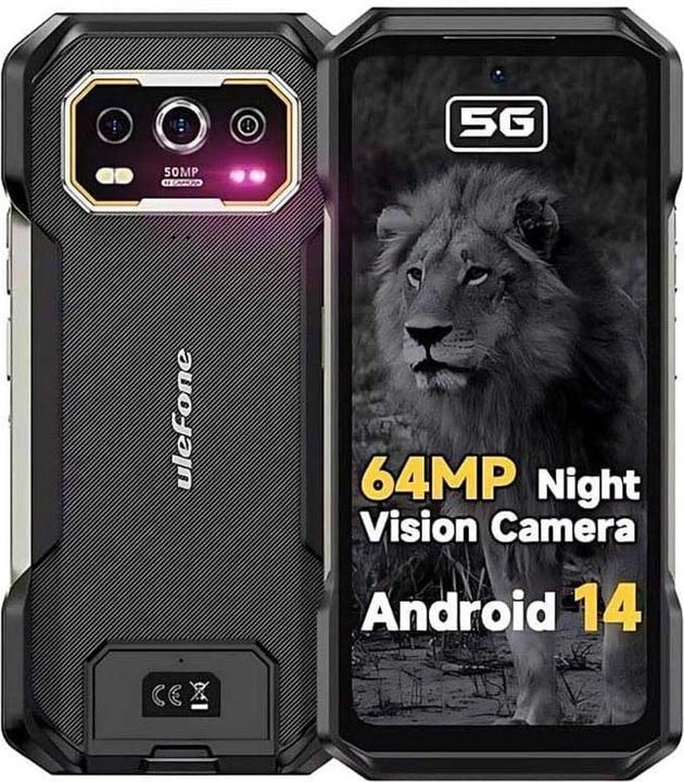 Produktbild Ulefone Armor 27 Pro (256 GB, Black, 6.78", Dual SIM, 5G)