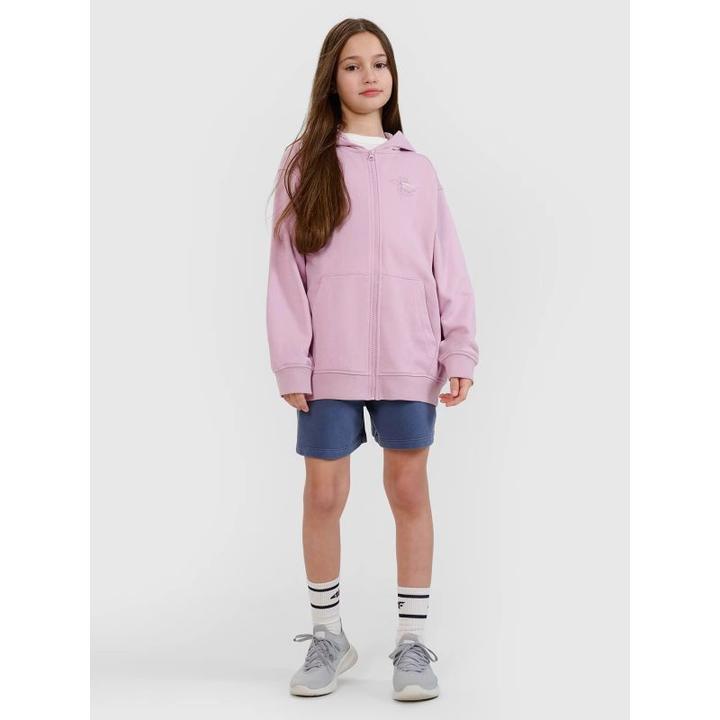 Produktbild 4F Mädchen-Sweatshirt mit Reissverschluss und Kapuze (122)