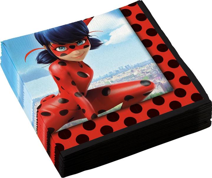 Produktbild Riethmüller Ladybug Miraculous (20 Stk., 33 x 33 cm)