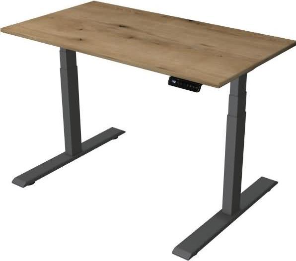 Actual product image Kerkmann Smart office height-adjustable desk oak rectangular