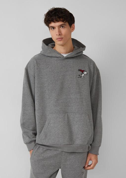 Produktbild s.Oliver Sweatshirt Kapuzen-Sweatshirt im Relaxed Fit mit Peanuts®-Artwork (XL)