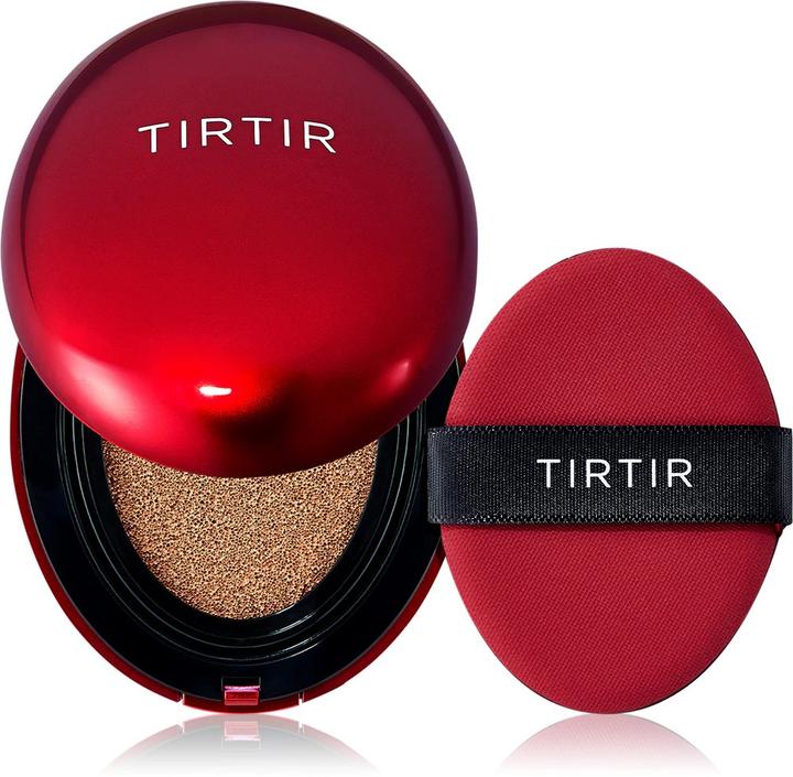 Actual product image TirTir Mask Fit Red Cushion Foundation Mini Size - Full Coverage, Weightless (#34N Pecan)