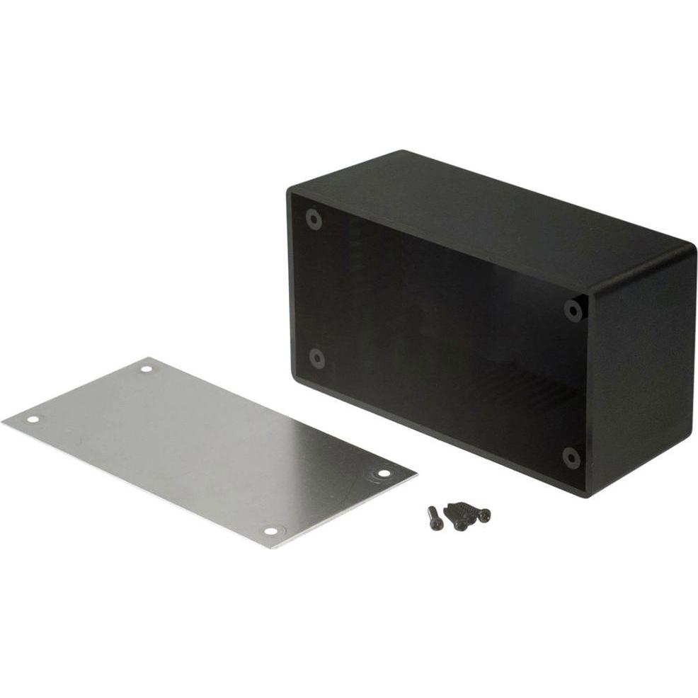 RND Components Desktopgehäuse Schwarz 101x54x42mm (Gehäuse), Elektronikzubehör + Gehäuse, Schwarz