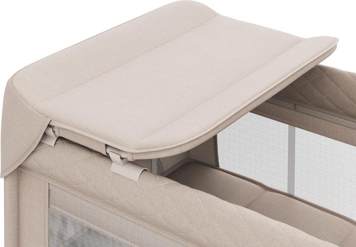 Immagine prodotto KinderKraft travel cot LEODY UP beige with accessories (70 x 140 cm)