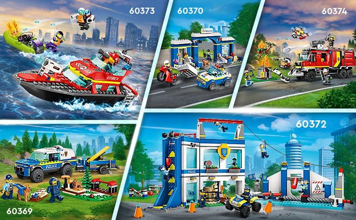 Produktbild LEGO Feuerwehrboot (60373, LEGO City)