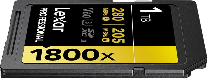Productafbeelding Lexar Professional 1800x (1000 GB, SDXC, U3, UHS-II)