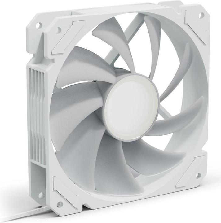 Produktbild Sharkoon SHARK Mirror RGB PWM (weiss) (120 mm, 1x)