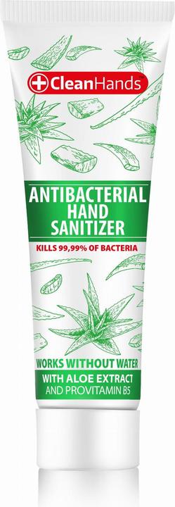 Image du produit Tenzi Gel antibactérien pour les mains CLEAN HANDS, à l'aloe vera et à la provitamine B5, 50 ml (50 ml)