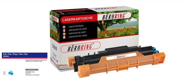 Image du produit Büroring Toner, ersetzt Brother TN247C, für ca. 2.300 Seiten, cyan