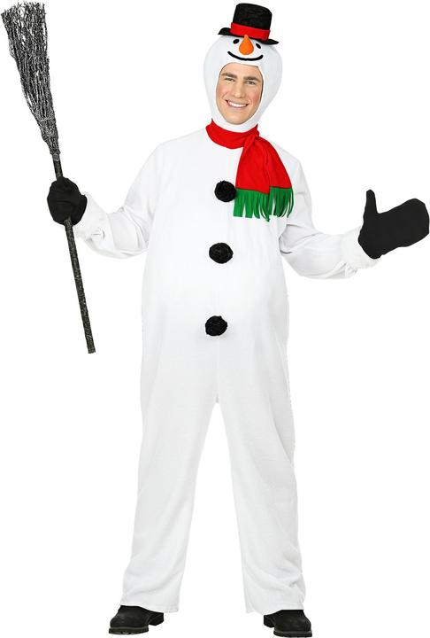 Produktbild Widmann SCHNEEMANN (Overall mit dickem Bauch, Kopfbedeckung mit Maske, Handschuhe, Schal), S (S)