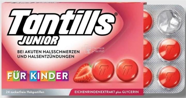 Immagine prodotto Tantills Pastiglie per la gola Junior 24 pezzi (24 Pezzo/i)