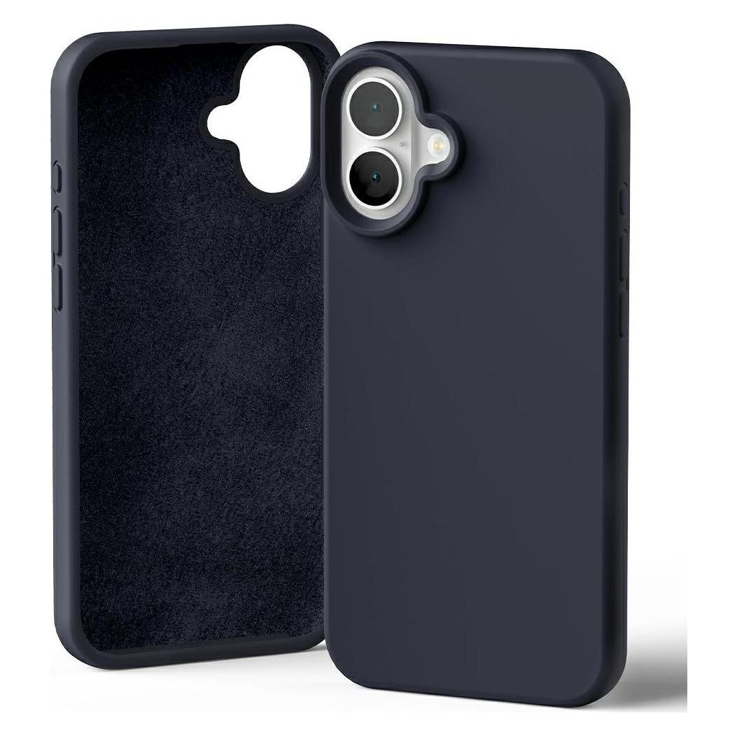 Mercury Blu Silicone Iphone 16 Plus 6.7" Granatowy/Navy (Apple Iphone 16 Plus), Cover Smartphone,