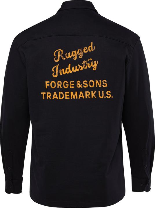 Produktbild JP1880 Sweathemd, Workwear, Langarm, Modern Fit, Kentkragen, Rückenprint (5XL)