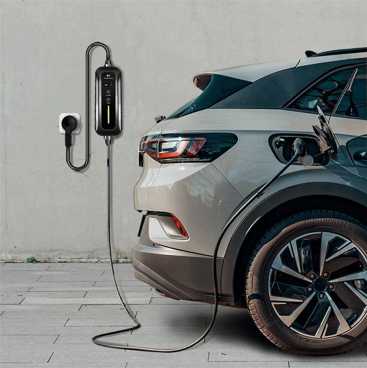 Immagine prodotto LogiLink Stazione di ricarica mobile per veicoli elettrici (Tipo 2, 3.70 kW, 16 A)