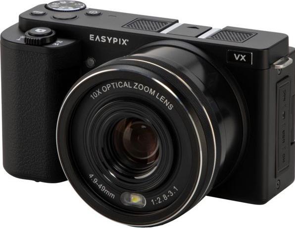 Immagine prodotto Easypix PowerPro VX6430 Flip Screen La telecamera bridge intelligente con schermo ribaltabile (4.9 - 49 mm, 8 Mpx)