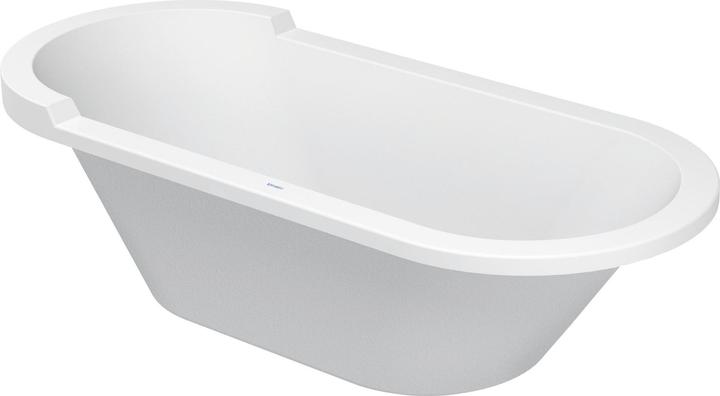 Duravit Oval bathtub STARCK 1800x800mm, 2 back slopes white (170 l, 180 cm, 80 cm)