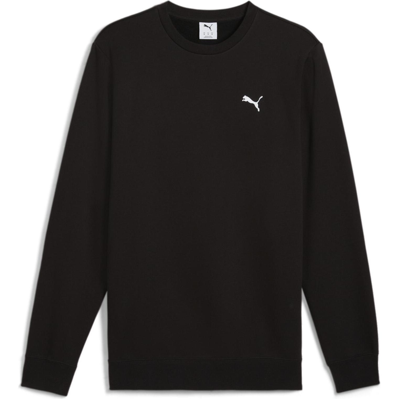 Puma, Herren, Pullover, ESS Crew FL, Schwarz, (XXL)