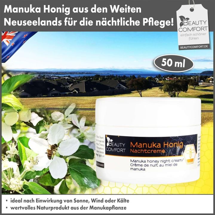 Produktbild Beauty Comfort Manuka Honig Nachtcreme, 50 ml (50 ml, Nachtcreme)