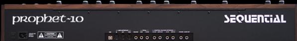 Produktbild Sequential Prophet-10 synthesizer
