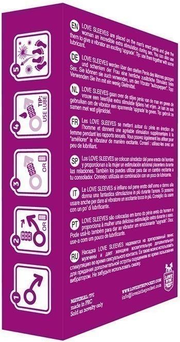 Produktbild Love In The Pocket Love Sleeves