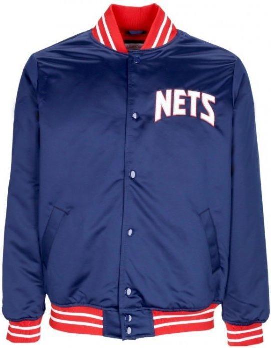 Produktbild Mitchell & Ness NBA Heavyweight Satinjacke New Jersey Nets (S)