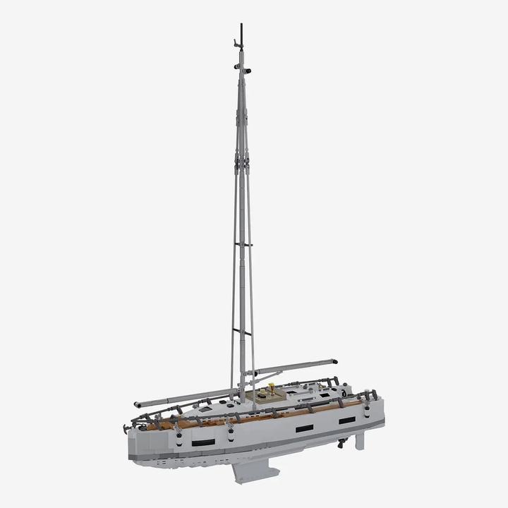 Actual product image BlueBrixx-Pro Sailing yacht
