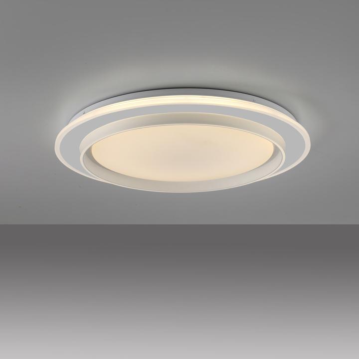 Produktbild Just Light LED Deckenlampe LAGO CCT dimmbar Fernbedienung rund 30min Timer, CCT (4600 lm)