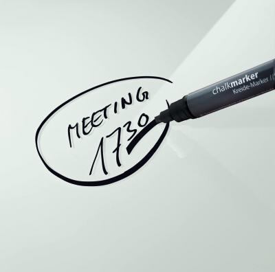 Actual product image Sigel Chalk marker 1-5 mm black (Black, 1 mm, 1 x)