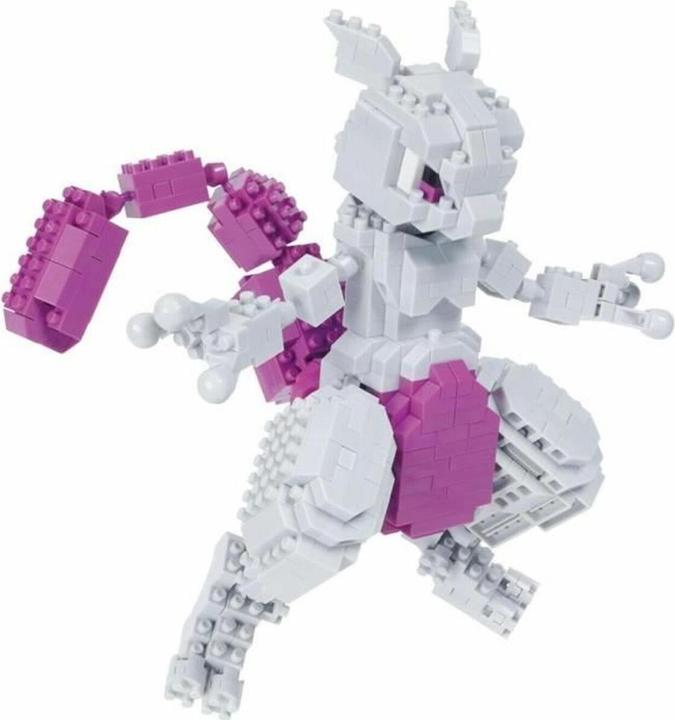 Actual product image Nanoblock Mewtu Deluxe