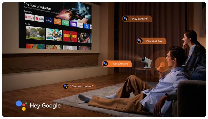 Actual product image Wanbo Cube 1 - Sky Blue (350 lm)