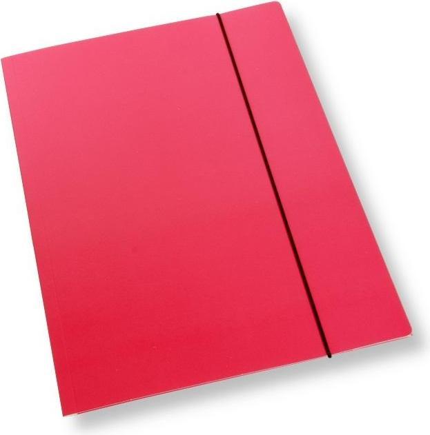 Office Products A4-Ordner mit Gummiband, rosa, 350 g/m² (10 Stück) (A4, 10 pcs.)