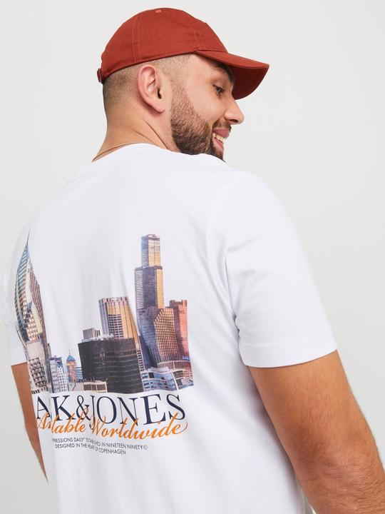 Produktbild Jack & Jones Plus Size Rückenprint T-shirt T-shirt (5XL)