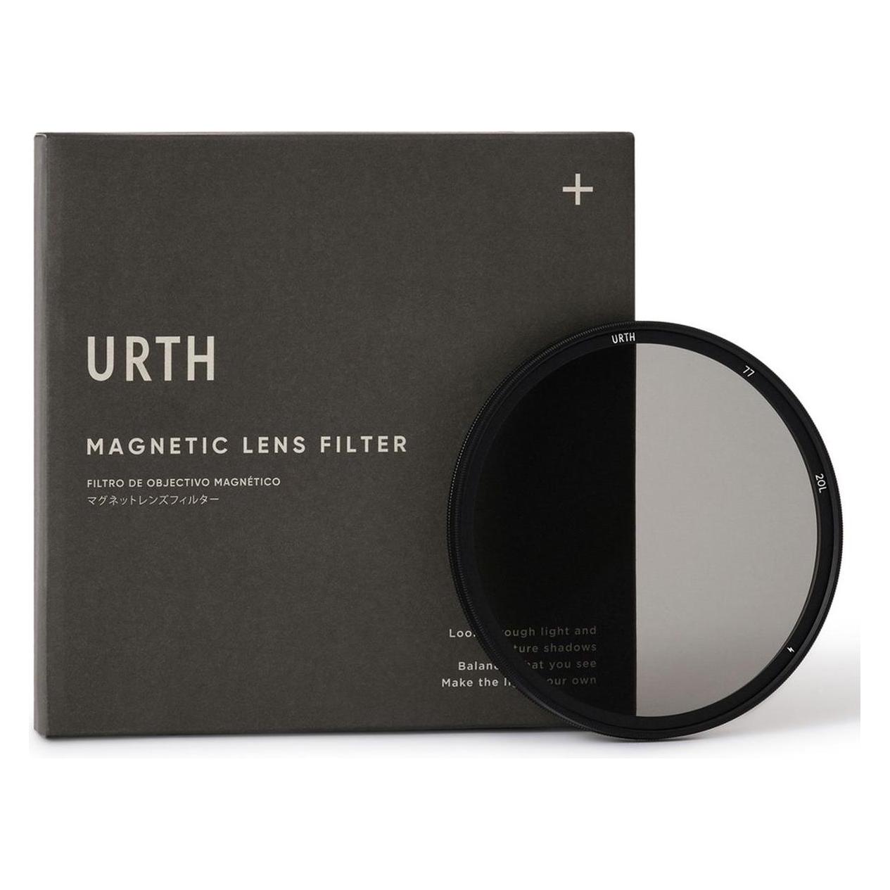 Urth 77mm Magnetische Cpl (Plus+) (77 mm, Polarisatiefilter), Lensfilter, Zwart