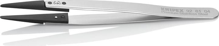 Produktbild Knipex Pinzette mit Wechselspitzen ESD